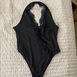 Pull&Bear Black Chemise Classic Intimates